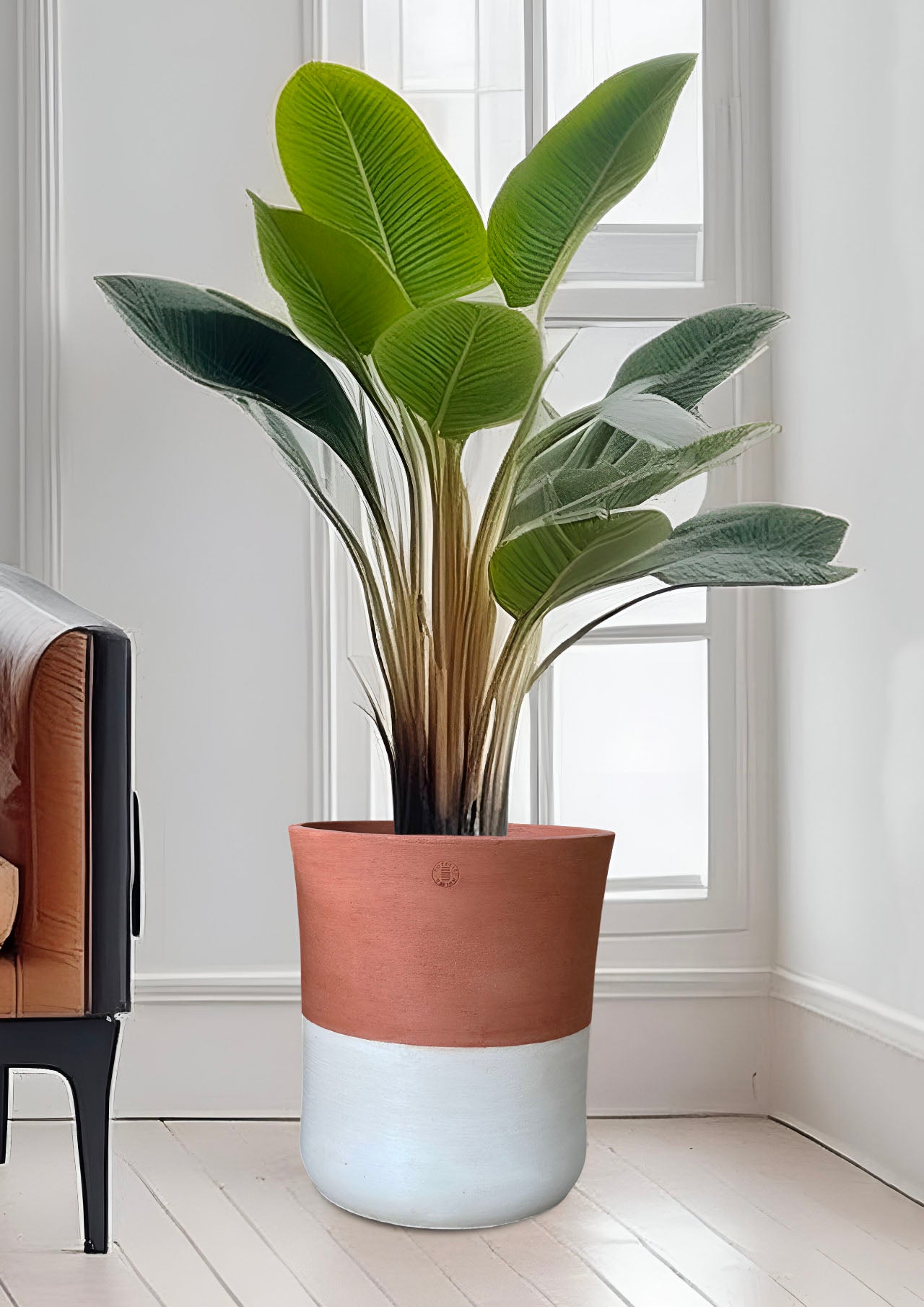 Vase en béton épaisseur 15mm léger et très résistant