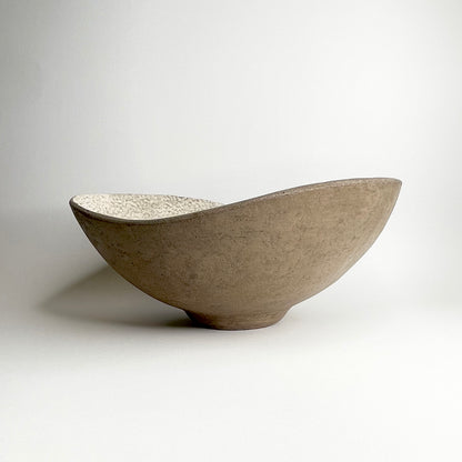 Dettaglio texture interna cemento grezzo Fuji