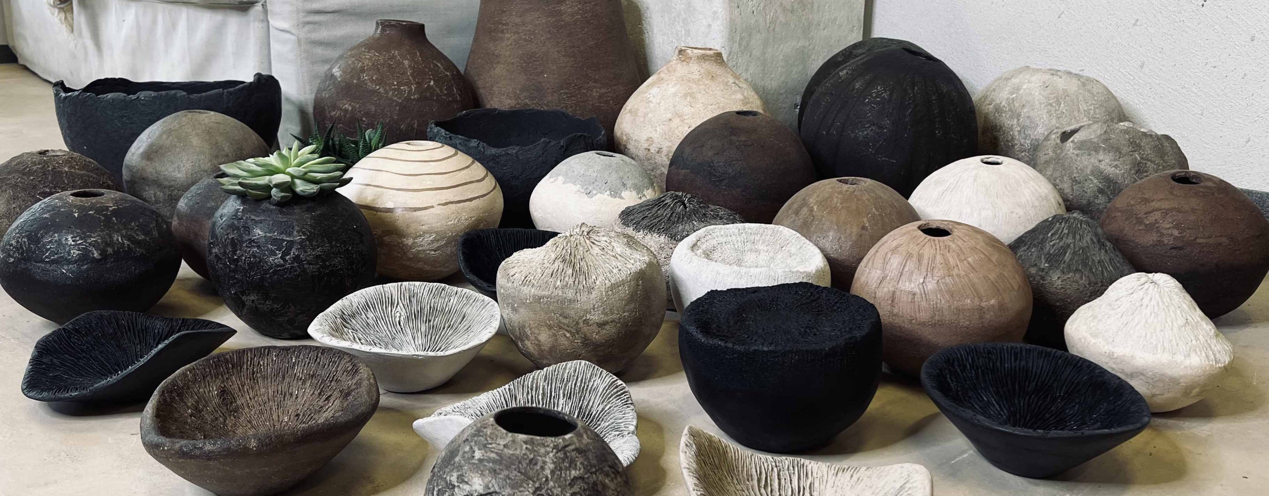 Vaso cemento giardino - Pot beton jardin - Poterie - Poteriedesign