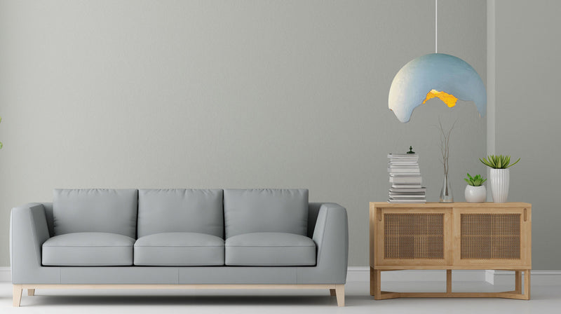 Lampada a sospensione in cemento Lakota - Lampe suspension en béton Lakota