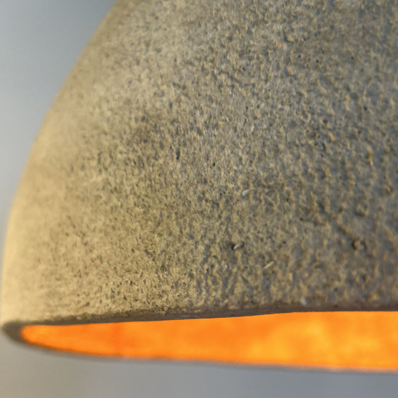 Lampada a sospensione in cemento Moki - Lampe suspension en béton Moki