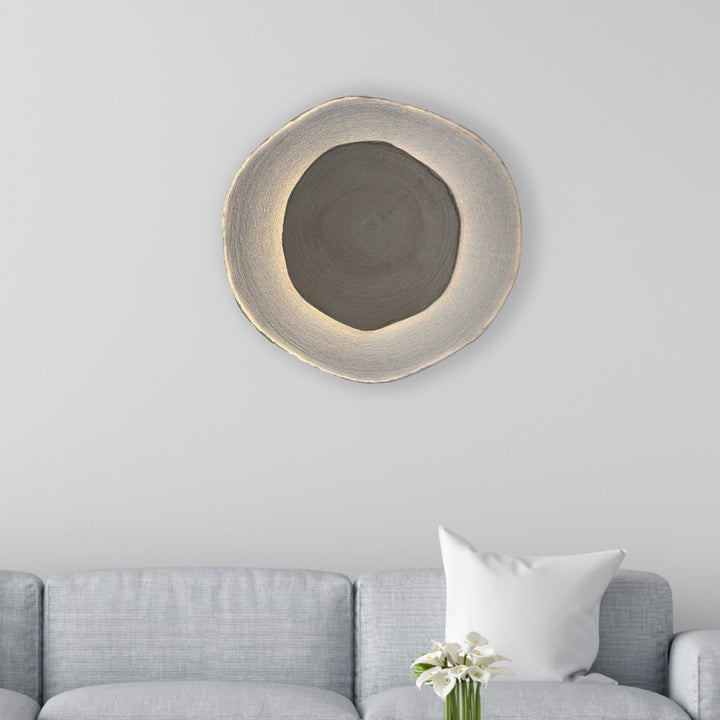 Luminaire mural minimaliste en béton industriel