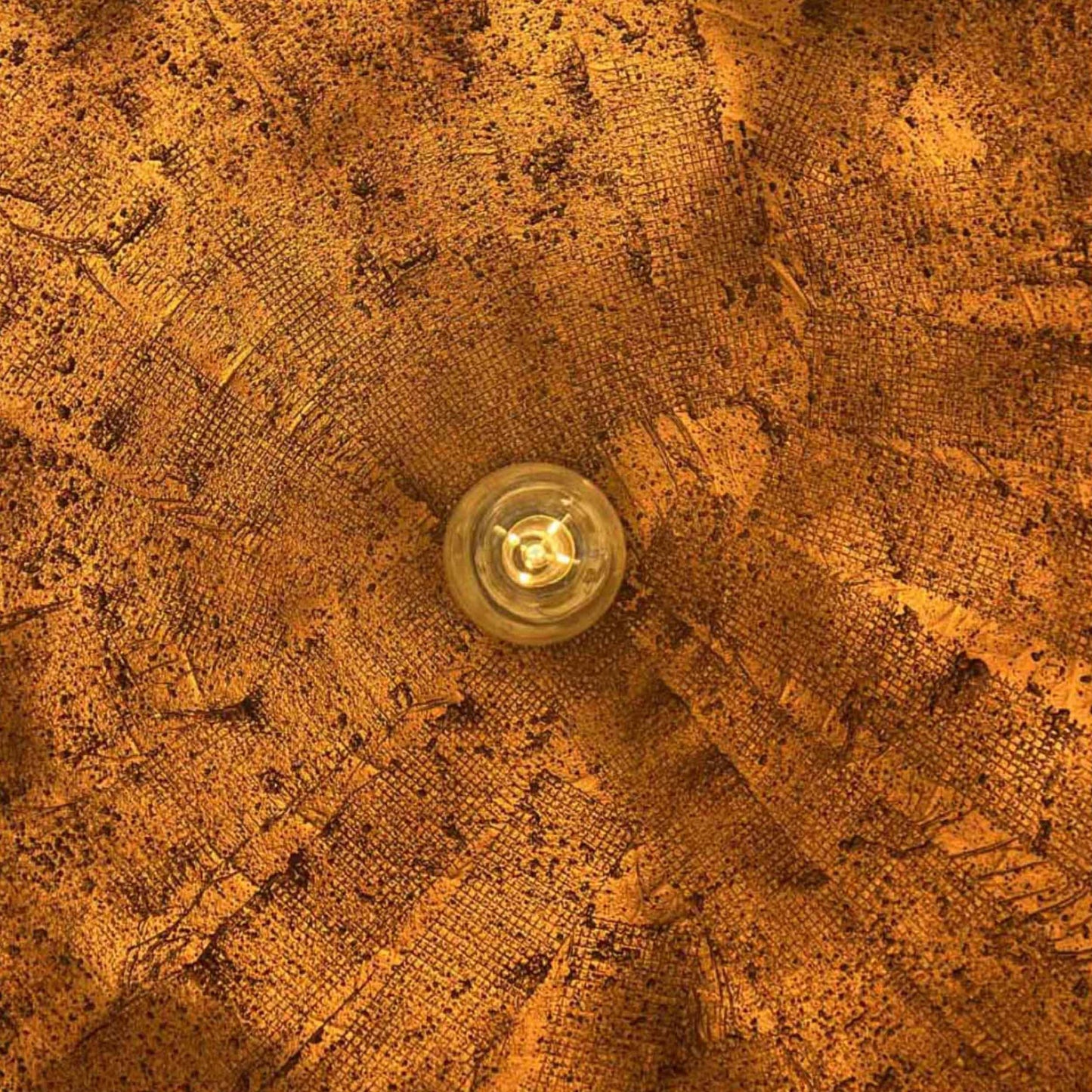 Lustre style industriel chic avec profil organique