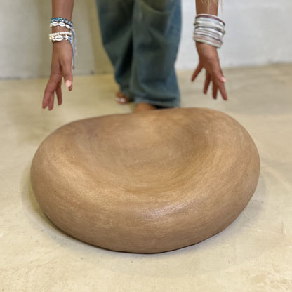 Mini vaso decorativo Dune in cemento design minimalista - Petit vase décoratif Dune en béton design minimaliste