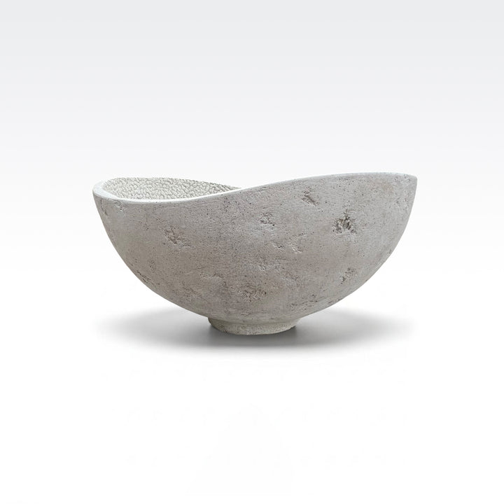 Mini vaso decorativo Fuji in cemento design minimalista - Petit vase décoratif Fuji en béton design minimaliste