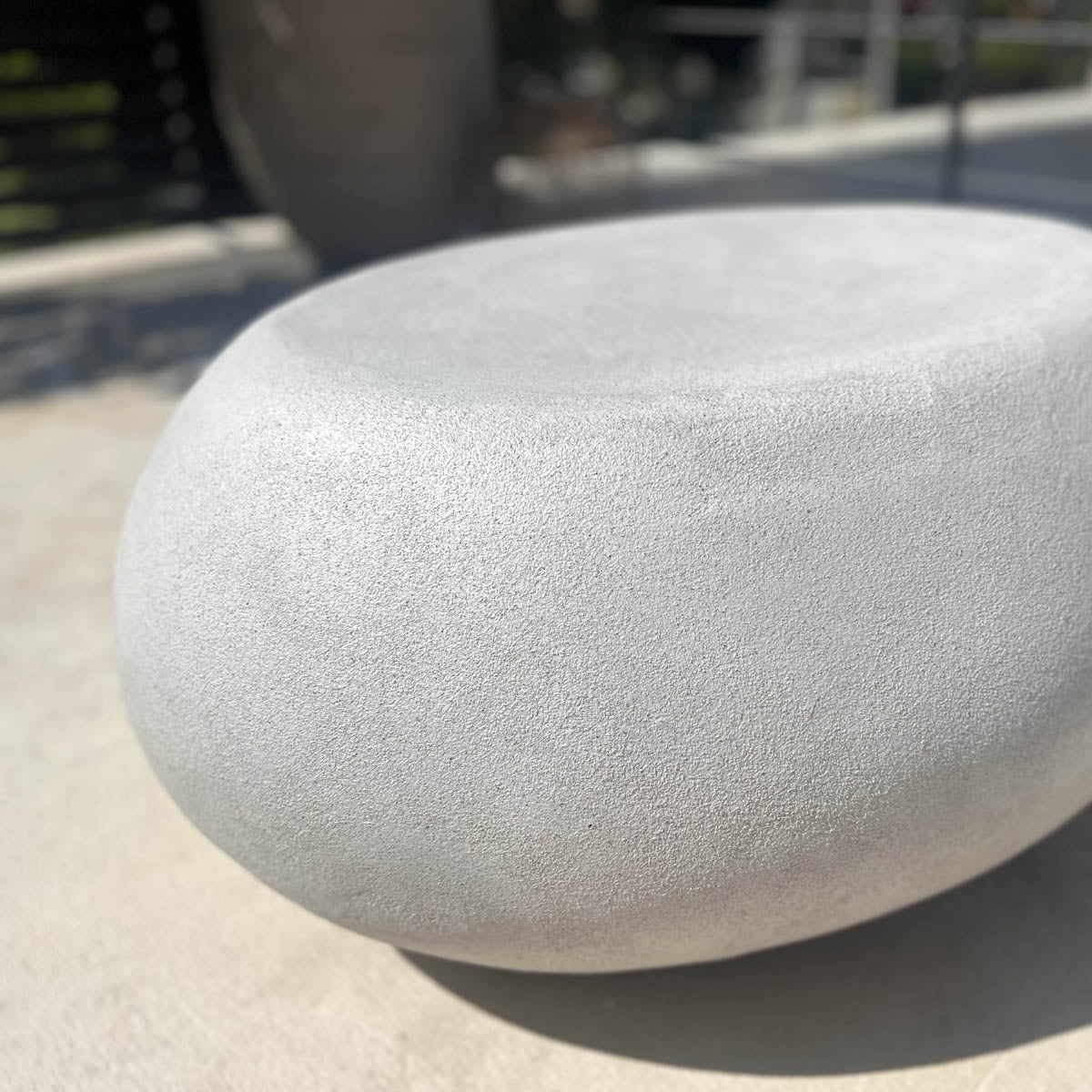 Mobilier de jardin en pierre de béton résistant au gel