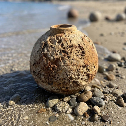 Oggetto zen in cemento alta resistenza al gelo per esterno