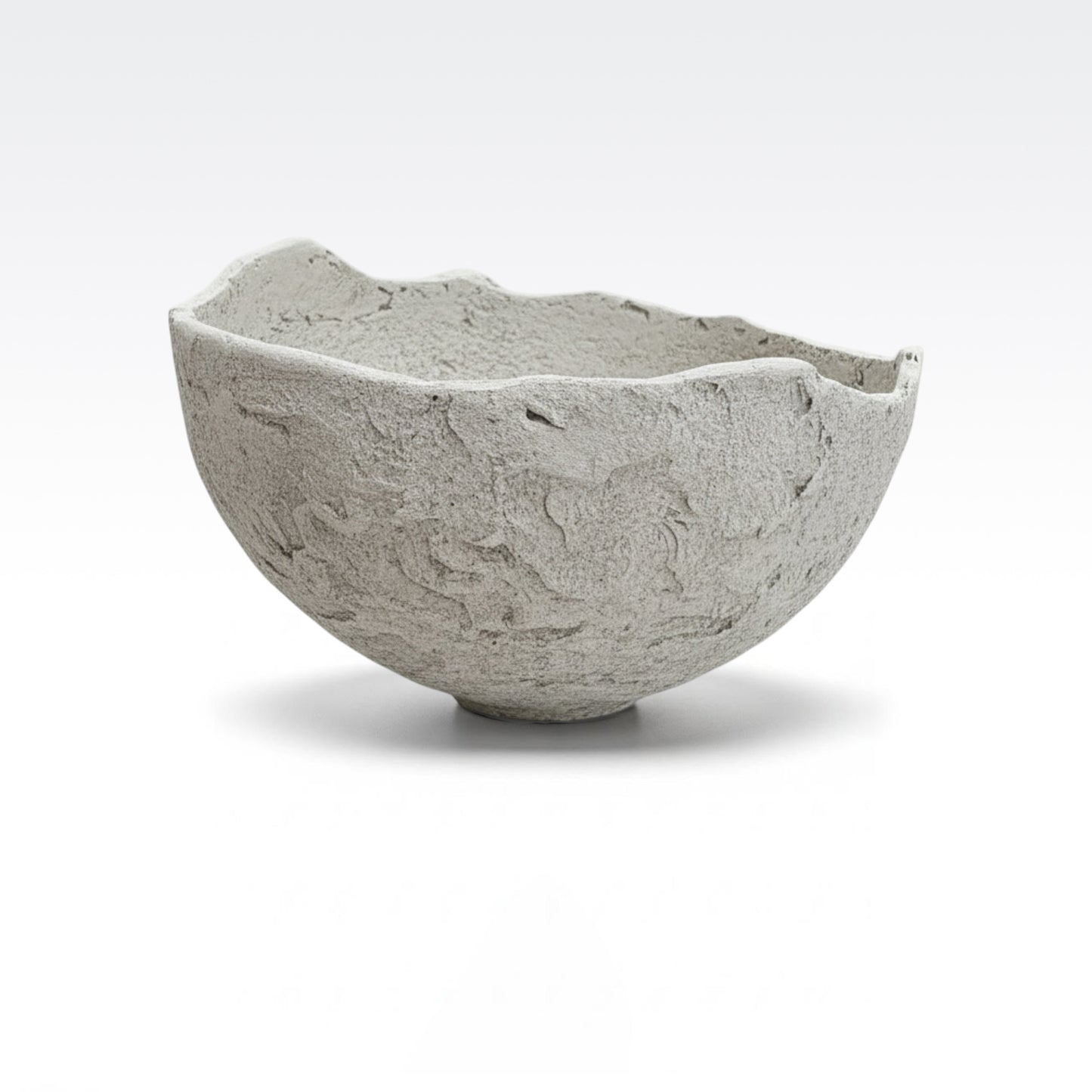 Petit vase décoratif Ontake en béton design minimaliste