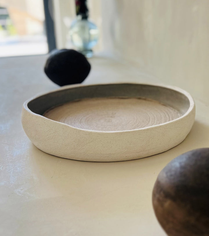 Plateau artisanal minéral résistant au gel et intempéries