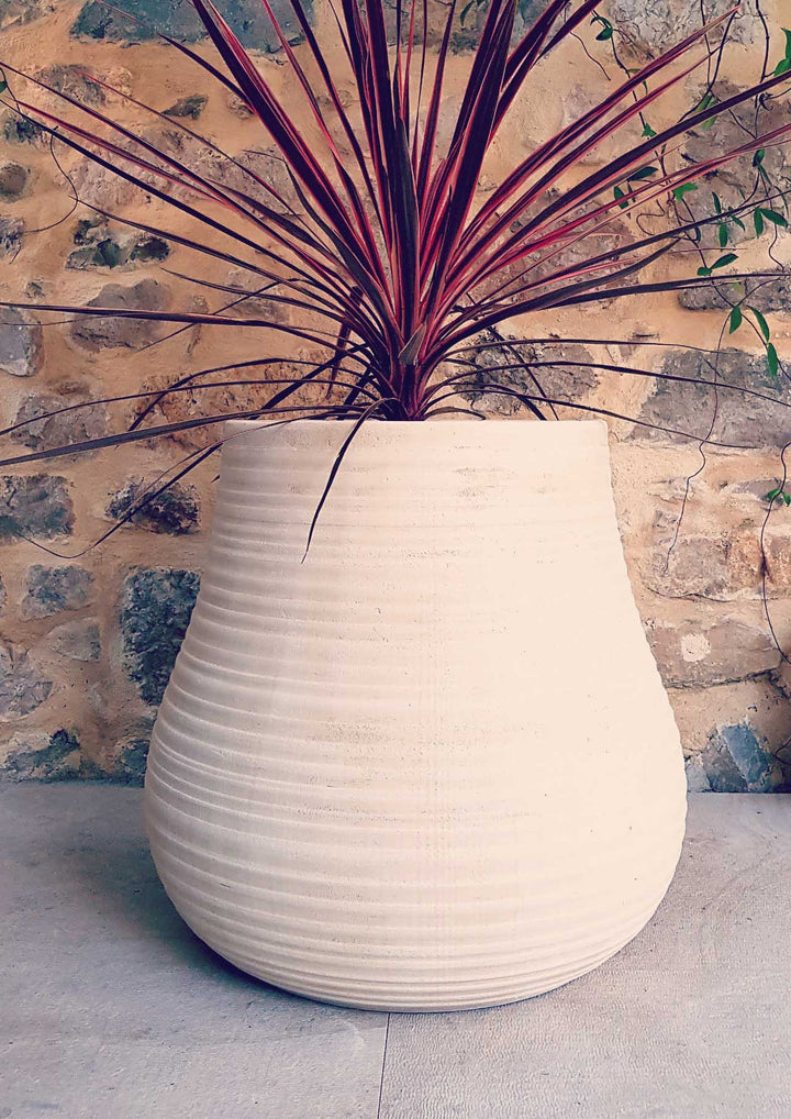 Vase de plus d'un mètre de haut pour jardins Côte d'Azur