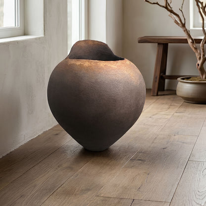 Vaso artigianale Doyo aspetto minerale – Poterie Design