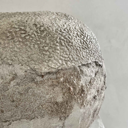 Poteria artigianale con finitura fossile effetto pietra naturale