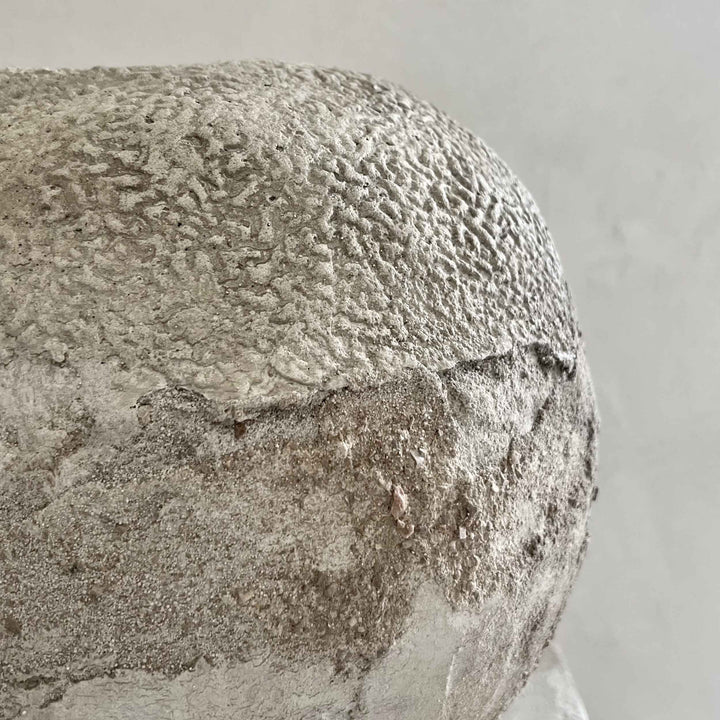 Poteria artigianale con finitura fossile effetto pietra naturale