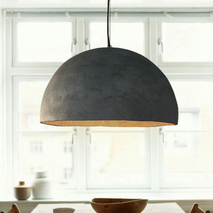 Lampada in cemento personalizzabile stile officina