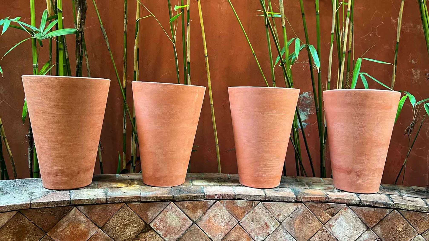 Fioriera artigianale su misura in cemento spessore 15mm