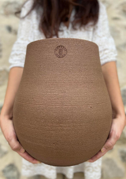 Vaso scultoreo oltre 100cm per interni ed esterni di lusso