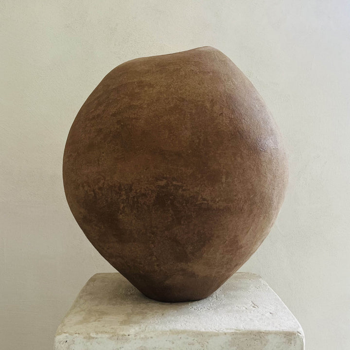 Vase vertical Tate de style Wabi-sabi pour déco zen